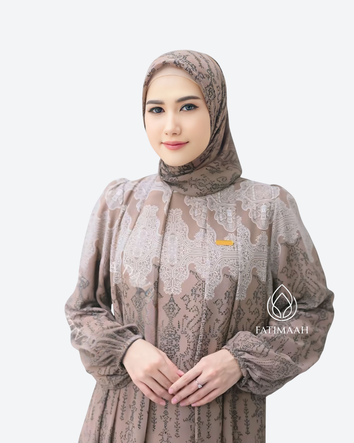 Mikhayla Dress – Elegant Modest Dress in Premium Ceruty Babydoll for All Occasions by Fatimaah