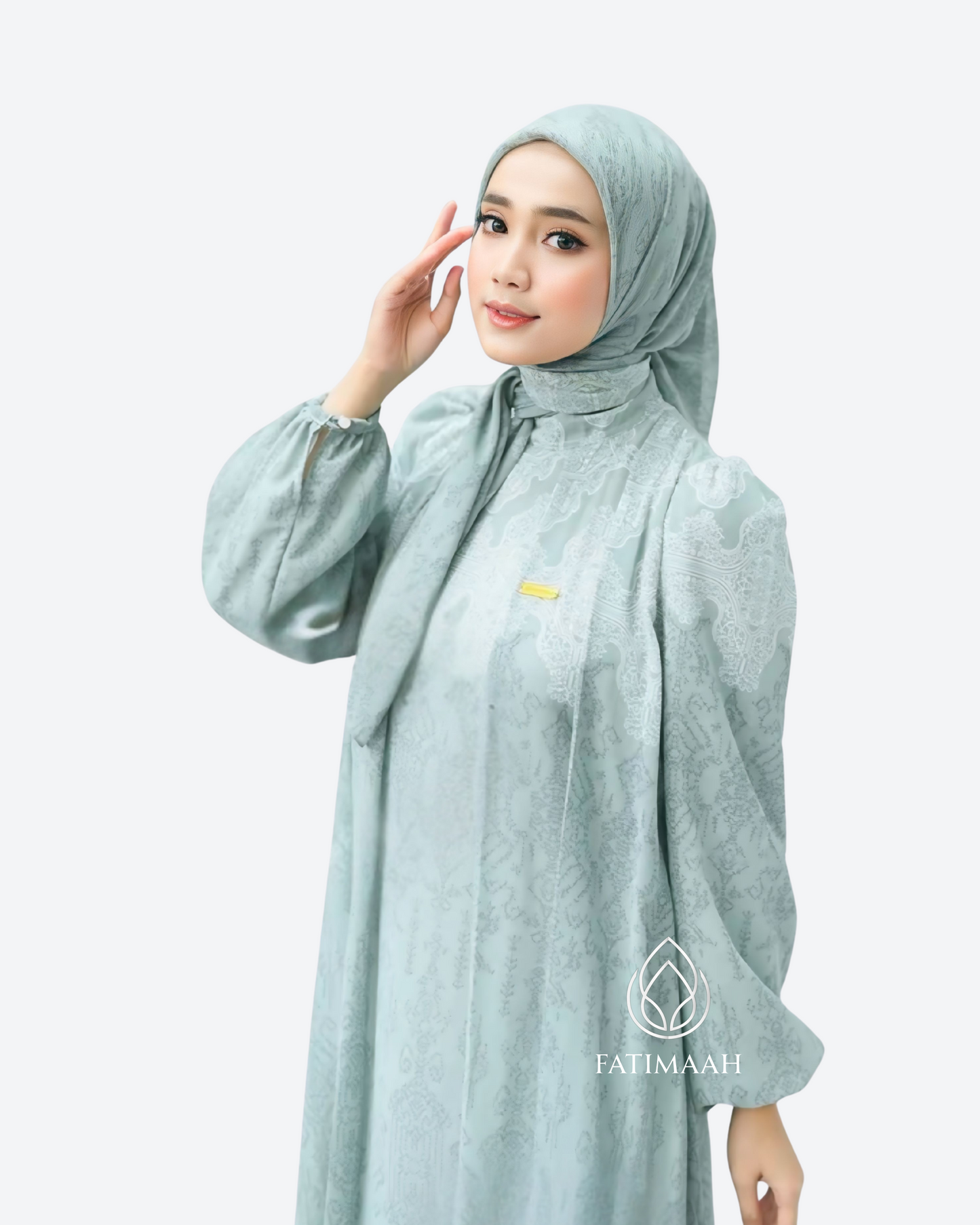 Mikhayla Dress – Elegant Modest Dress in Premium Ceruty Babydoll for All Occasions by Fatimaah