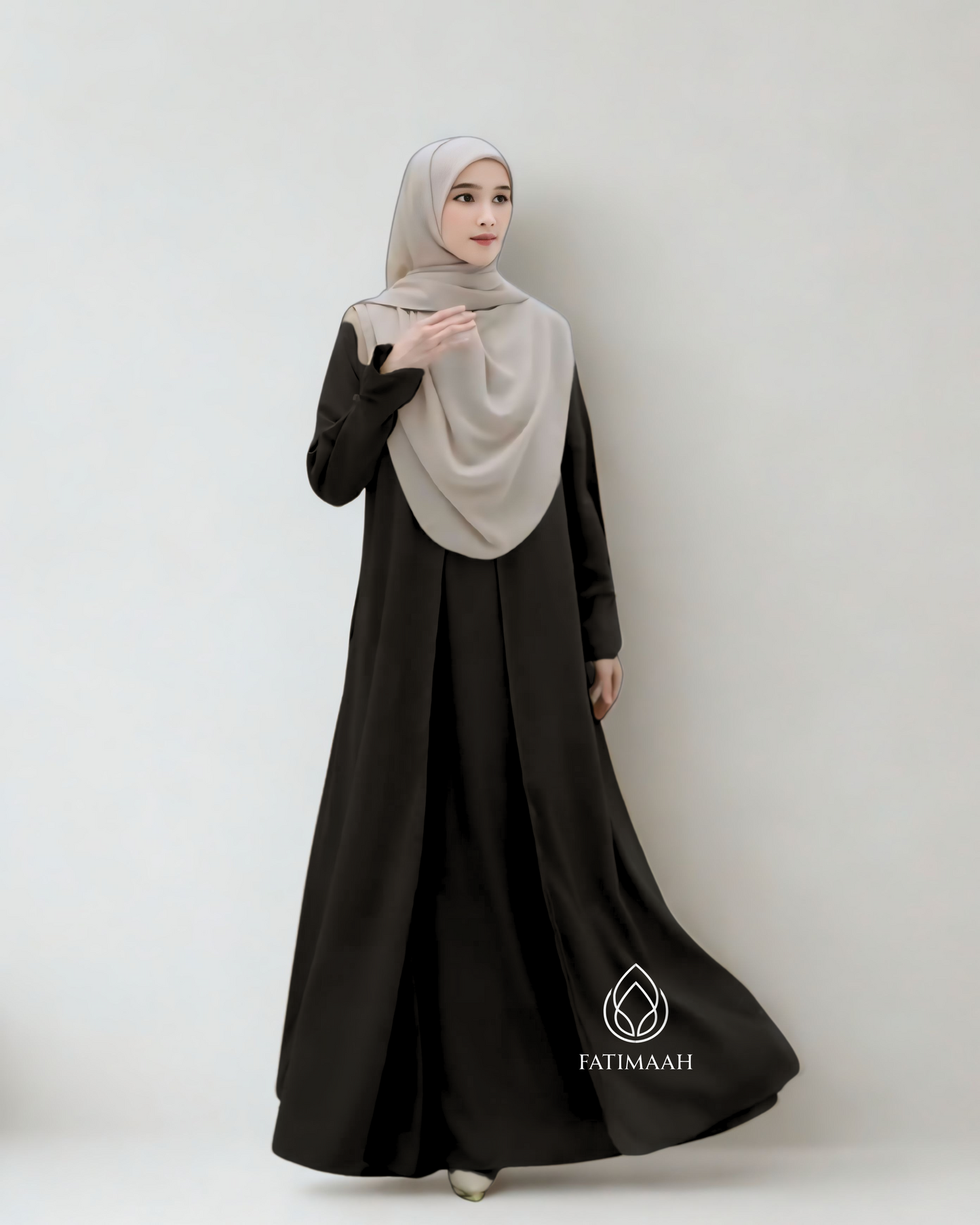 Masayu Dress – Elegant Modest Wear with Soft Famous Fabric by Fatimaah