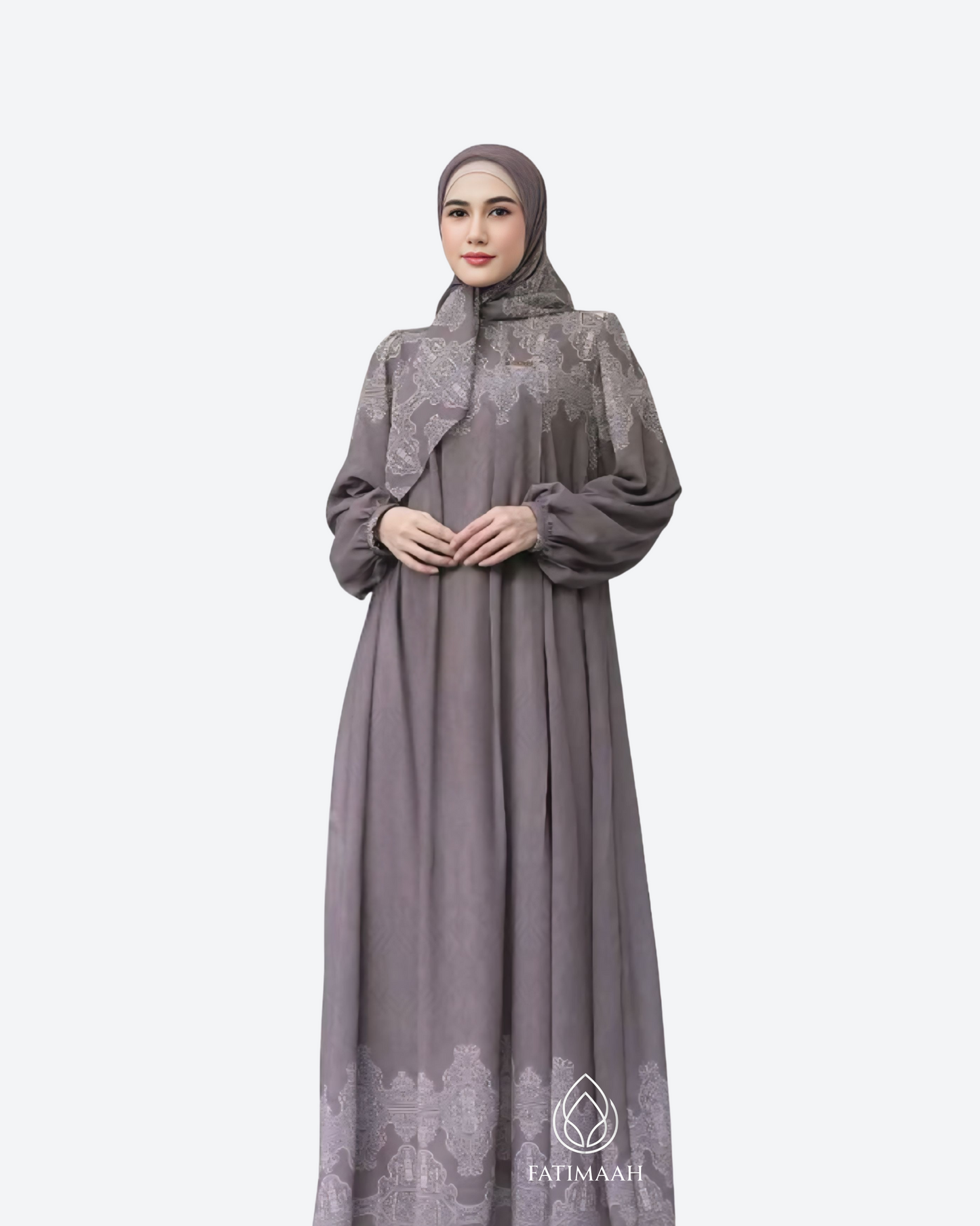 Mikhayla Dress – Elegant Modest Dress in Premium Ceruty Babydoll for All Occasions by Fatimaah