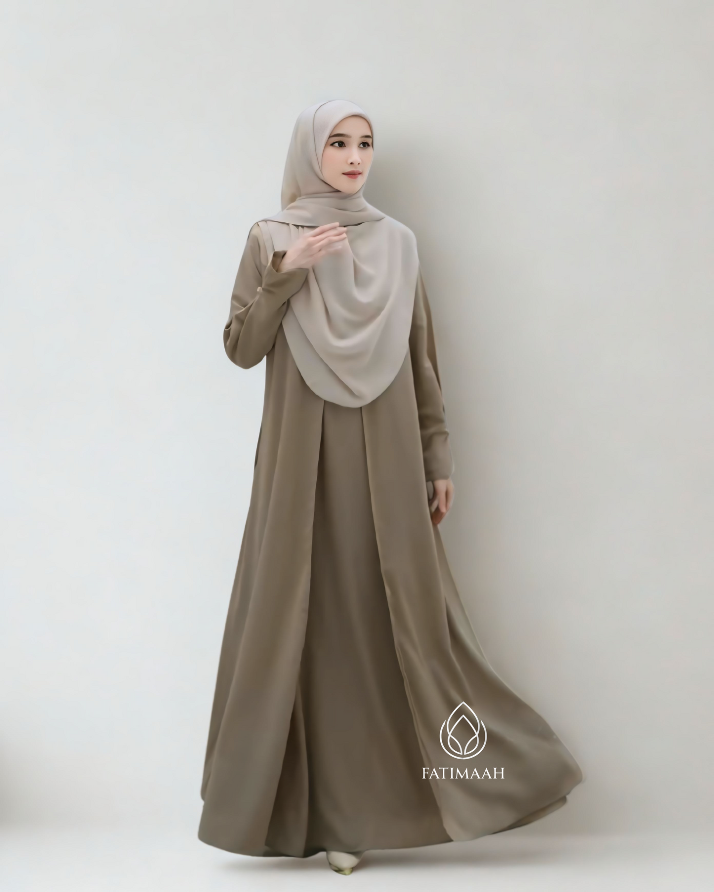 Masayu Dress – Elegant Modest Wear with Soft Famous Fabric by Fatimaah