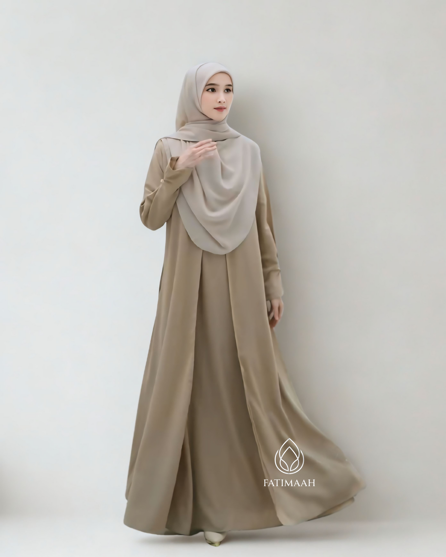 Masayu Dress – Elegant Modest Wear with Soft Famous Fabric by Fatimaah