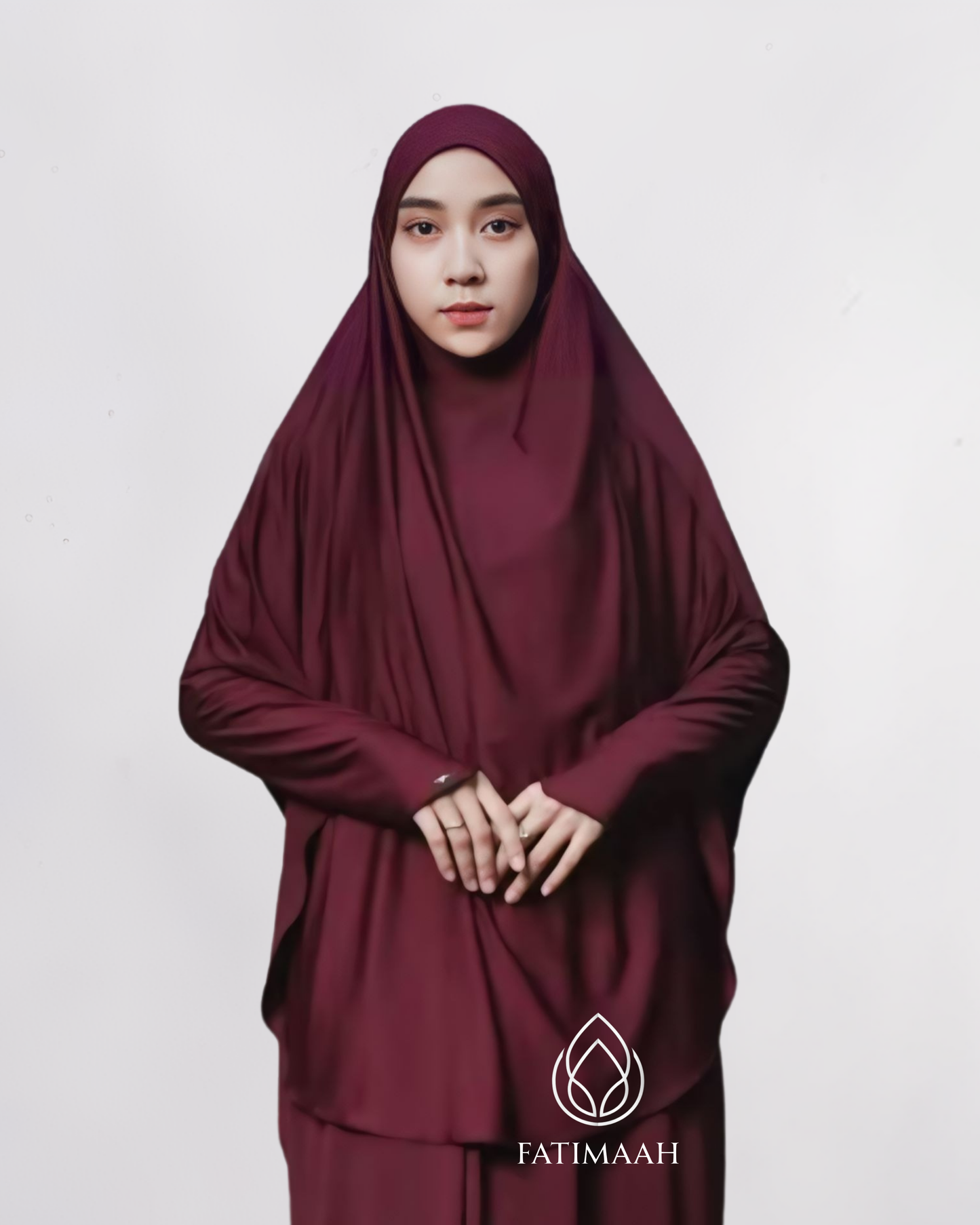 Muskiya Abaya Set Hijab French Khimar Syar'i by Fatimaah