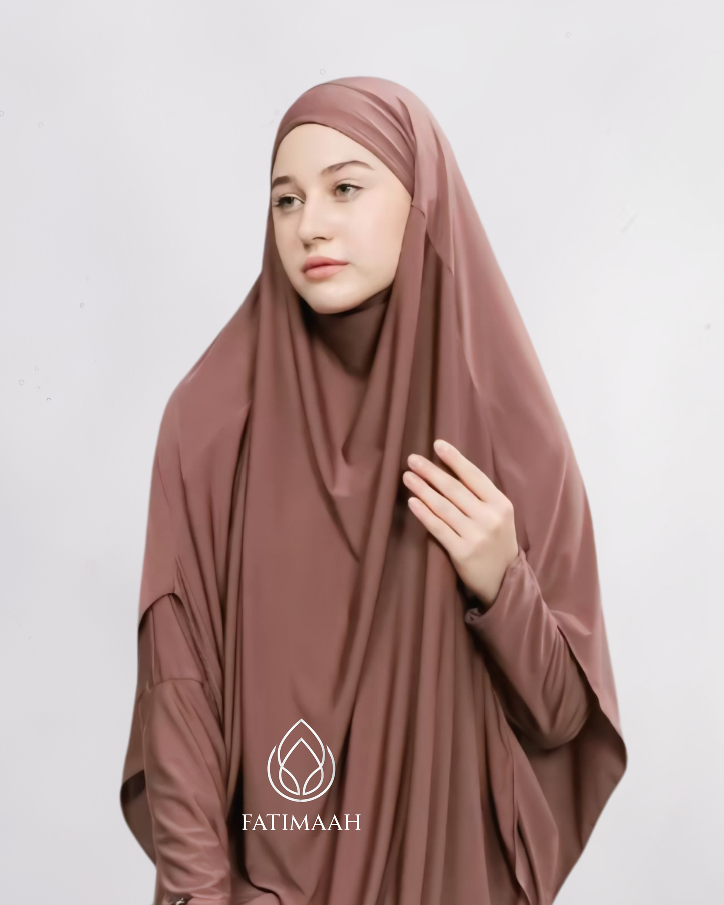 Muskiya Abaya Set Hijab French Khimar Syar'i by Fatimaah