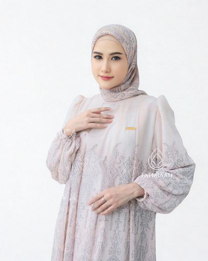 Mikhayla Dress – Elegant Modest Dress in Premium Ceruty Babydoll for All Occasions by Fatimaah