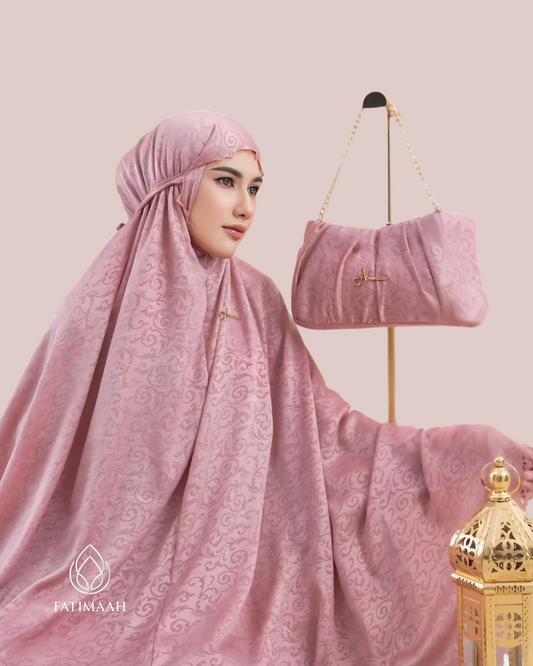 Almecca 2-in-1 Luxury Telekung Set by Fatimaah