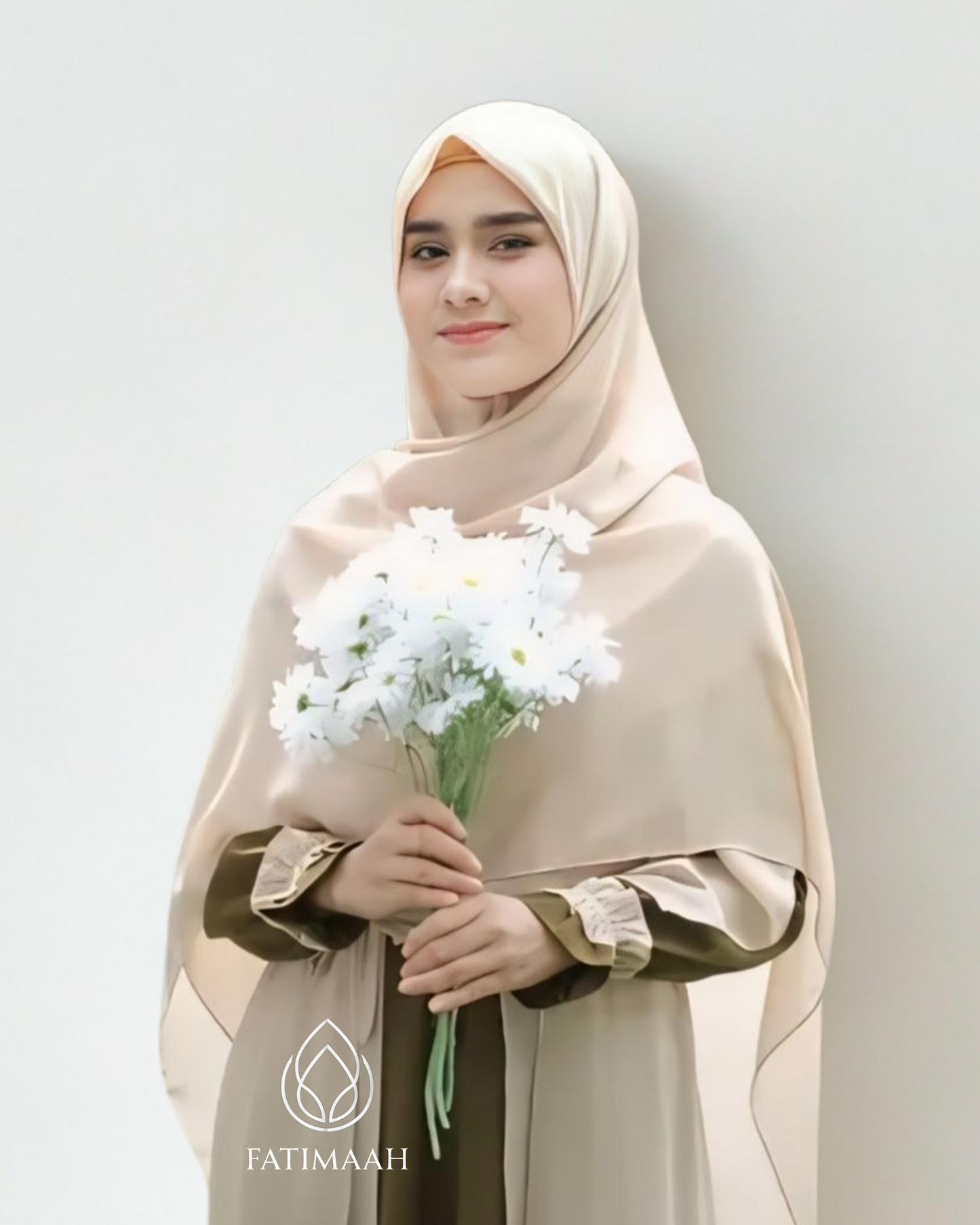 Nazwa Dress with Cardigan – Premium Modest Wear by Fatimaah