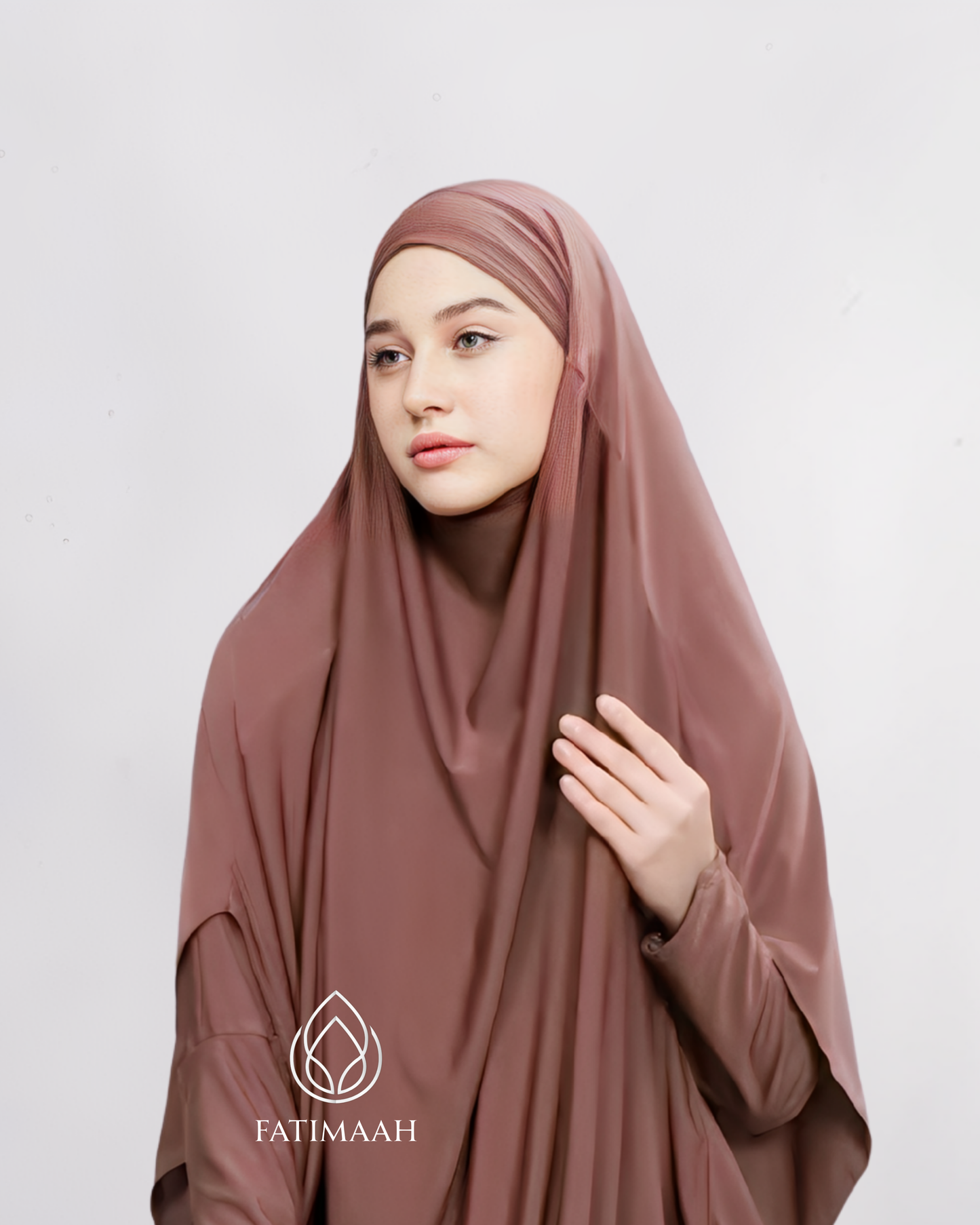 Muskiya Abaya Set Hijab French Khimar Syar'i by Fatimaah