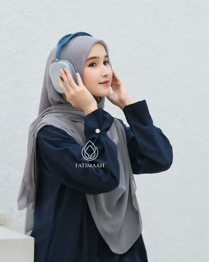 Masayu Dress – Elegant Modest Wear with Soft Famous Fabric by Fatimaah