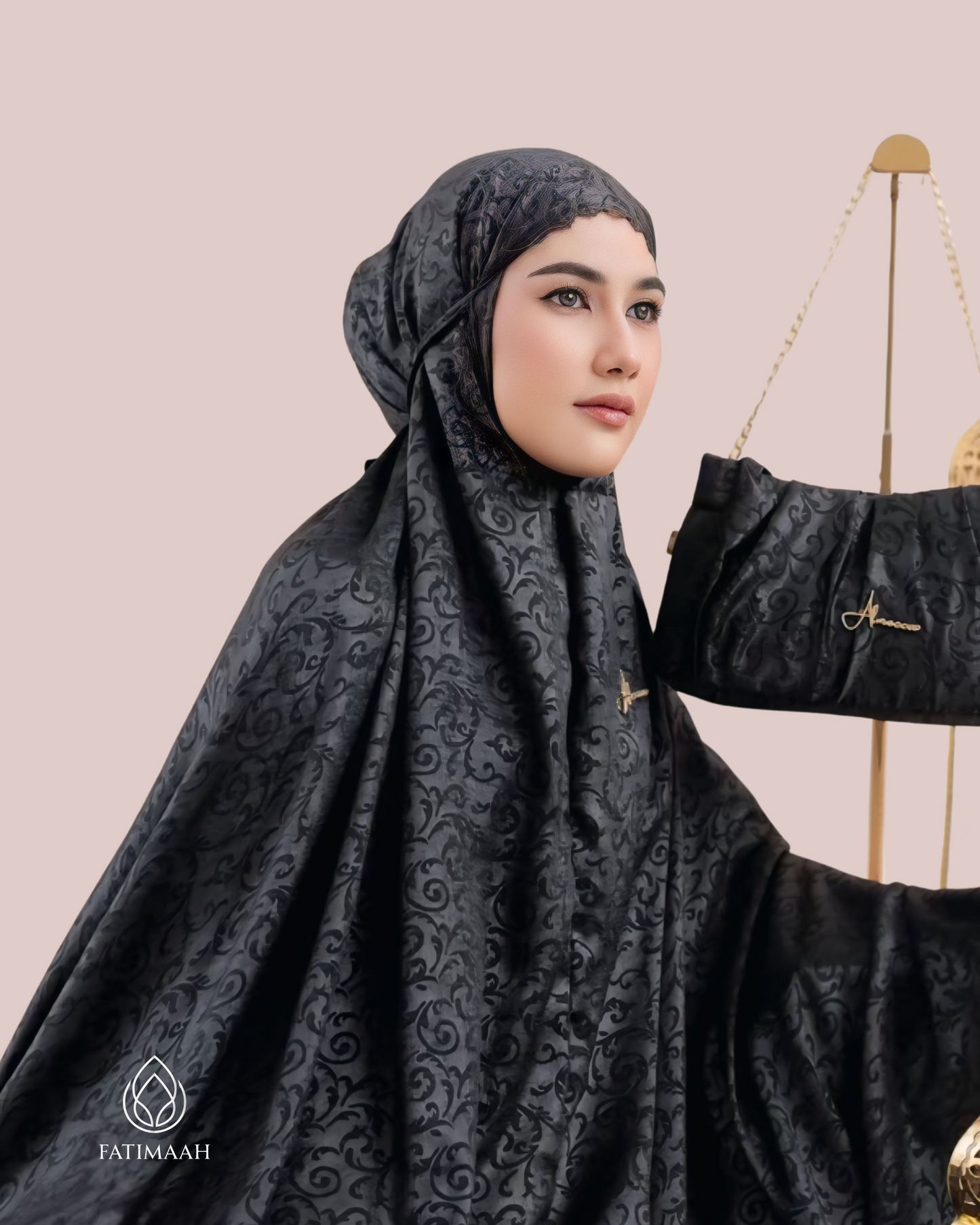 Almecca 2-in-1 Luxury Telekung Set by Fatimaah