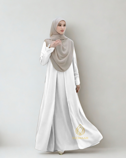 Masayu Dress – Elegant Modest Wear with Soft Famous Fabric by Fatimaah