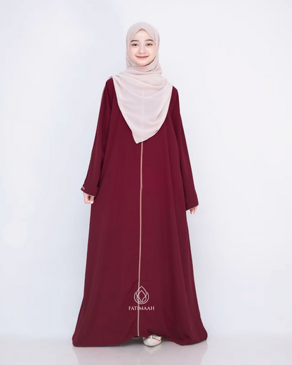 Elegant Hafsah Abaya – Premium Wolfis Fabric, Modest & Comfortable Wear by Fatimaah