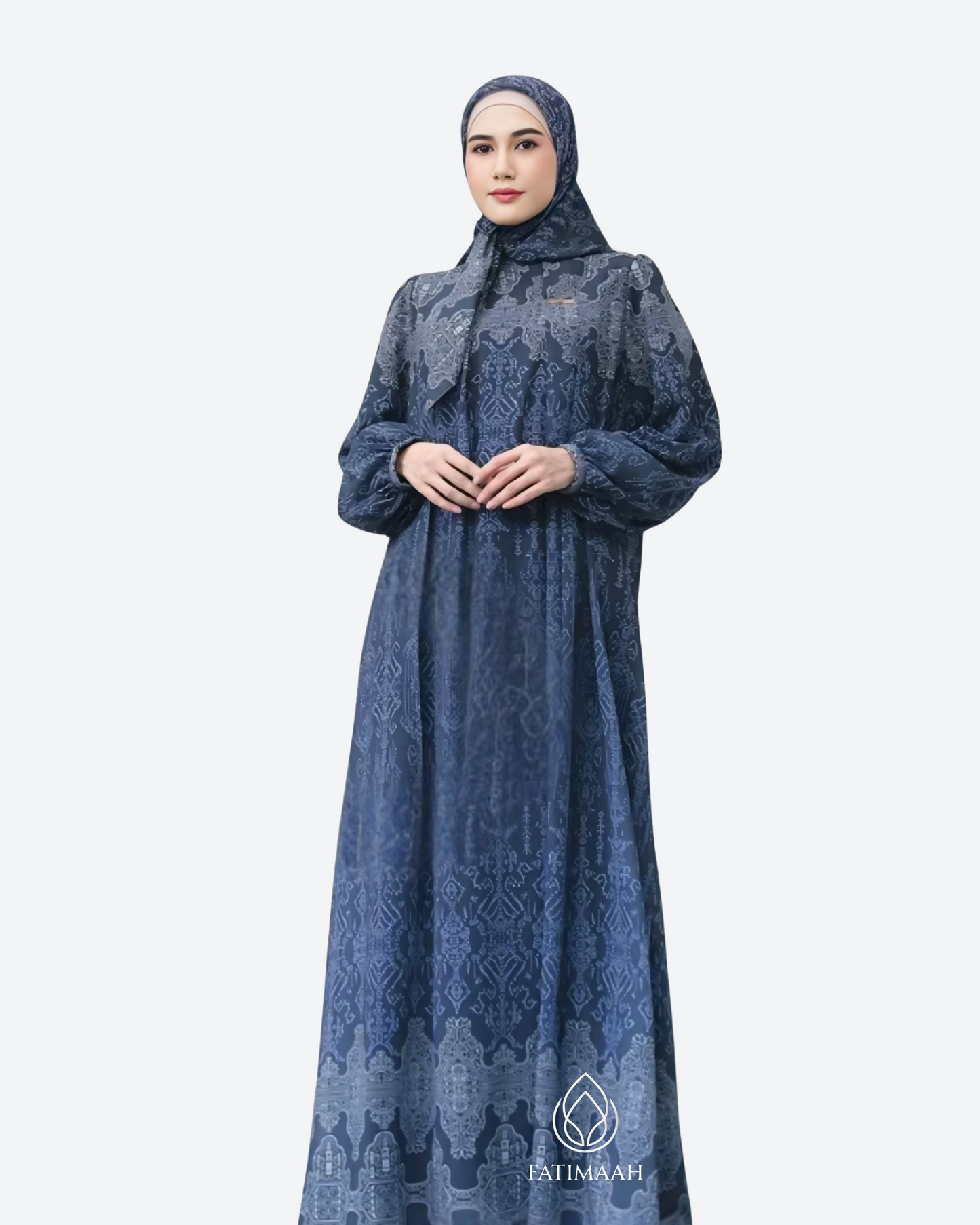 Mikhayla Dress – Elegant Modest Dress in Premium Ceruty Babydoll for All Occasions by Fatimaah
