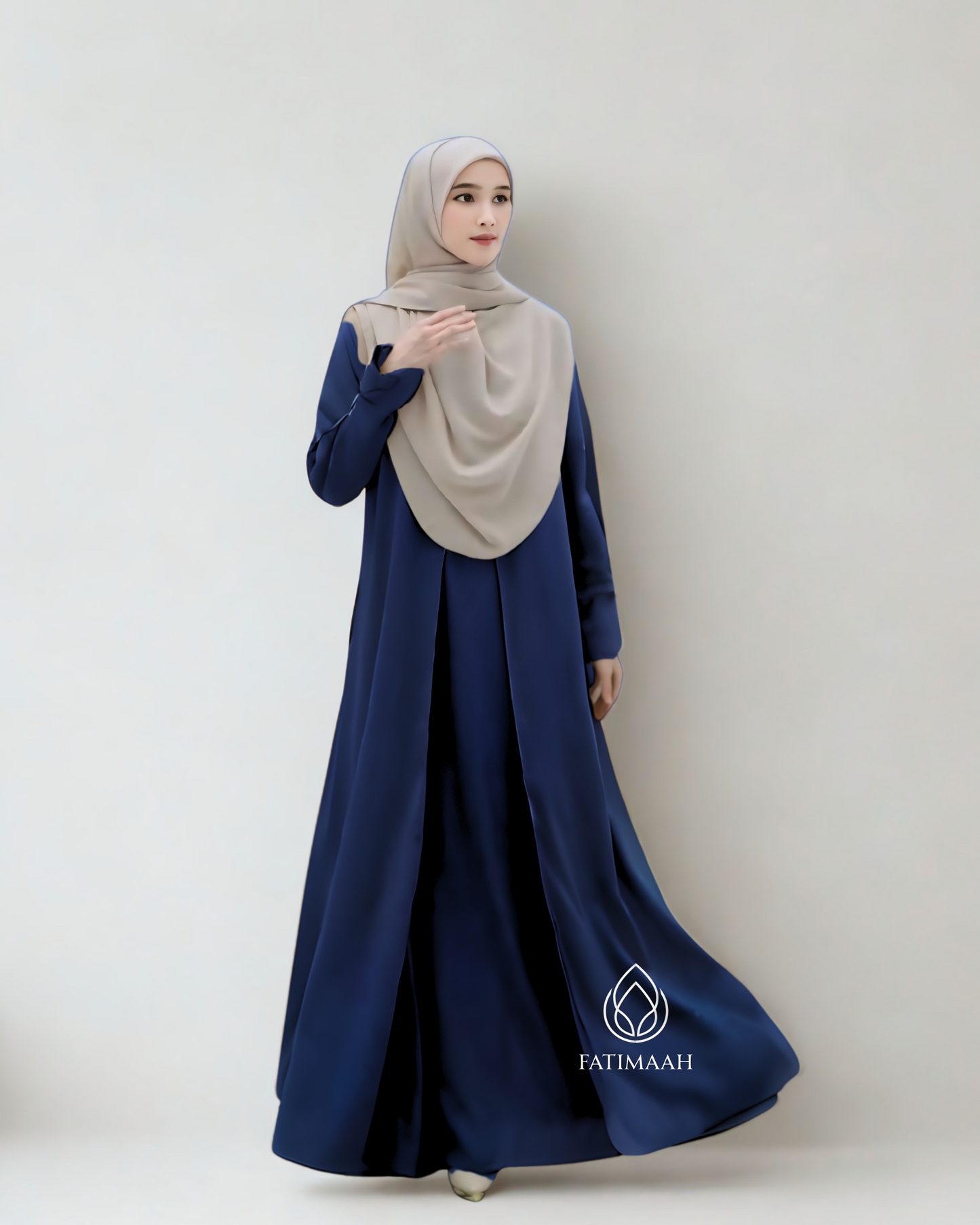 Masayu Dress – Elegant Modest Wear with Soft Famous Fabric by Fatimaah