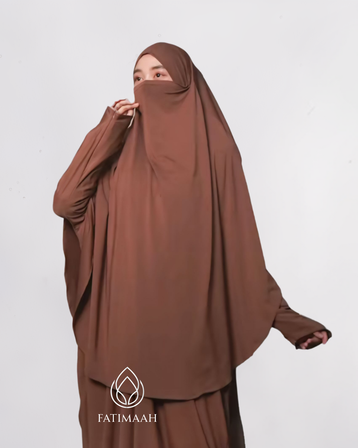 Muskiya Abaya Set Hijab French Khimar Syar'i by Fatimaah