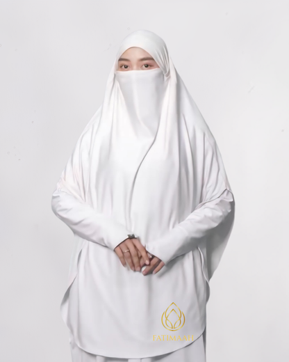 Muskiya Abaya Set Hijab French Khimar Syar'i by Fatimaah