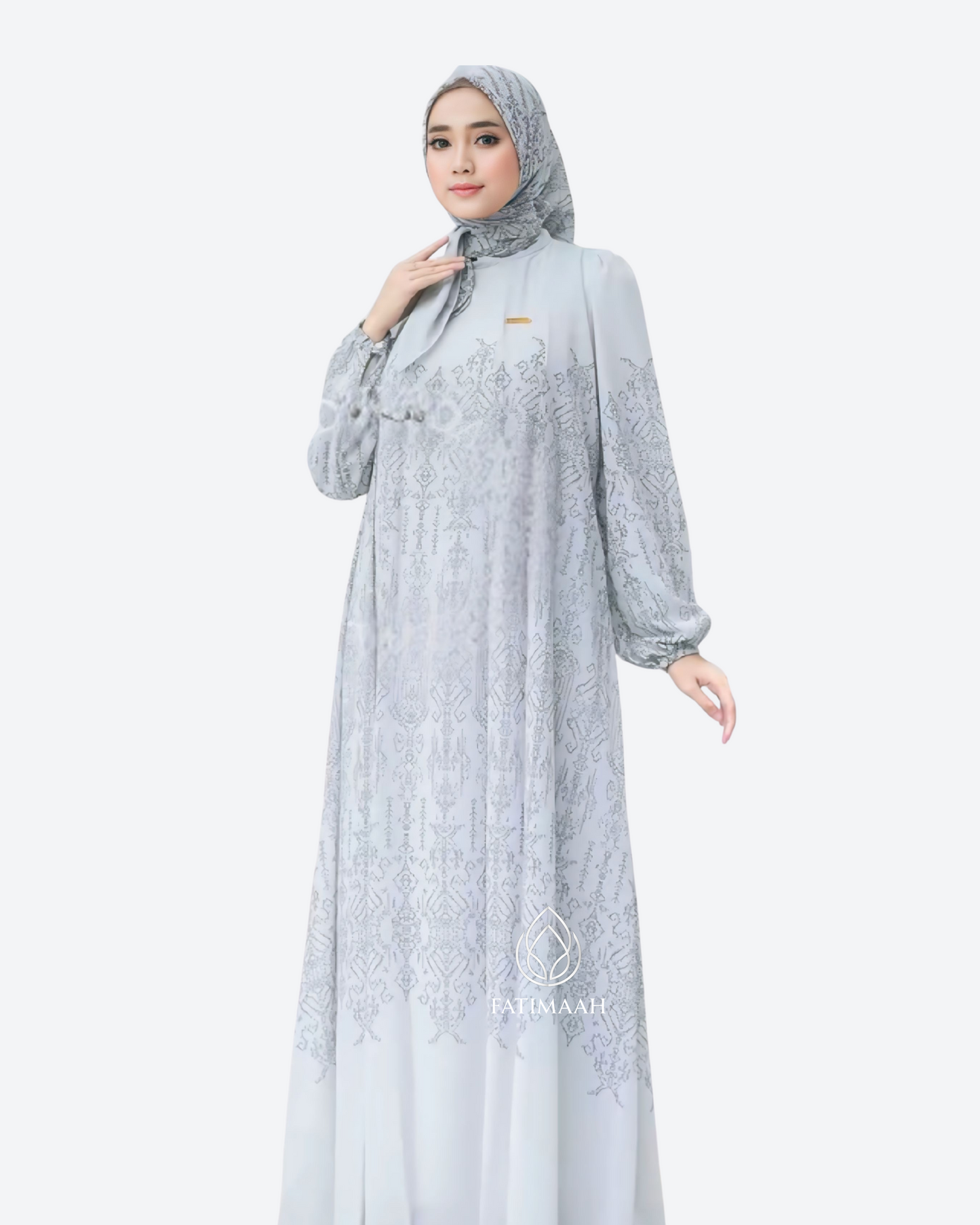 Mikhayla Dress – Elegant Modest Dress in Premium Ceruty Babydoll for All Occasions by Fatimaah