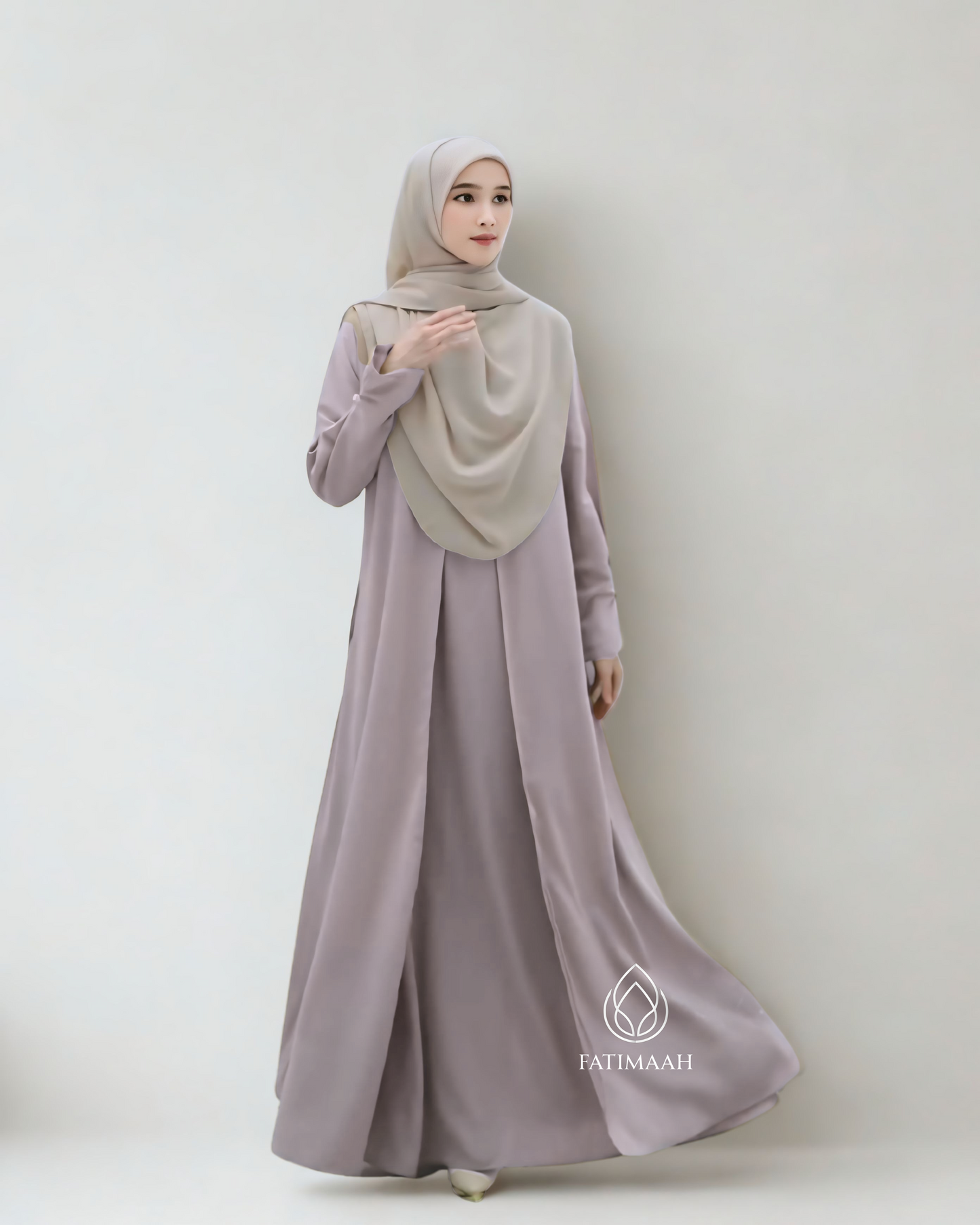 Masayu Dress – Elegant Modest Wear with Soft Famous Fabric by Fatimaah